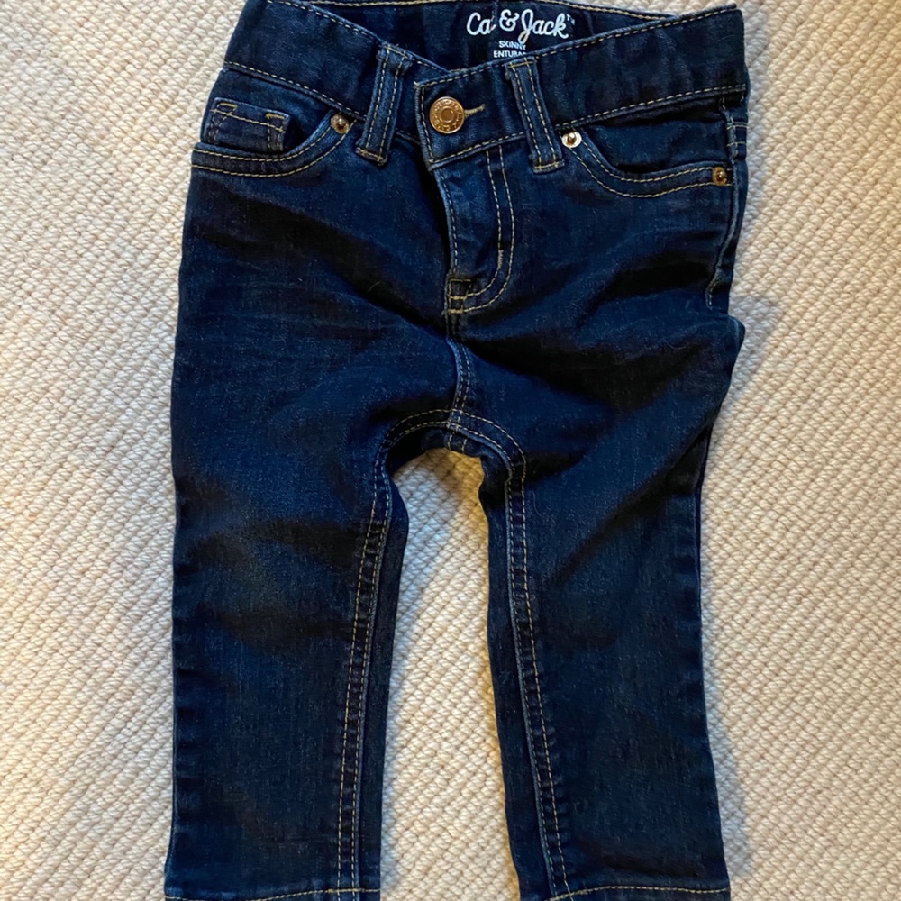 Target Cat & Jack dark skinny jeans